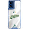 MLB Oakland Athletics Home Jersey Moto G 5G (2024) Clear Case